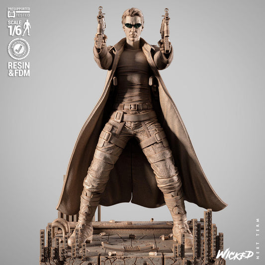 Neo Sculpture - UNPAINTED FAN ART - Wicked 3D Models