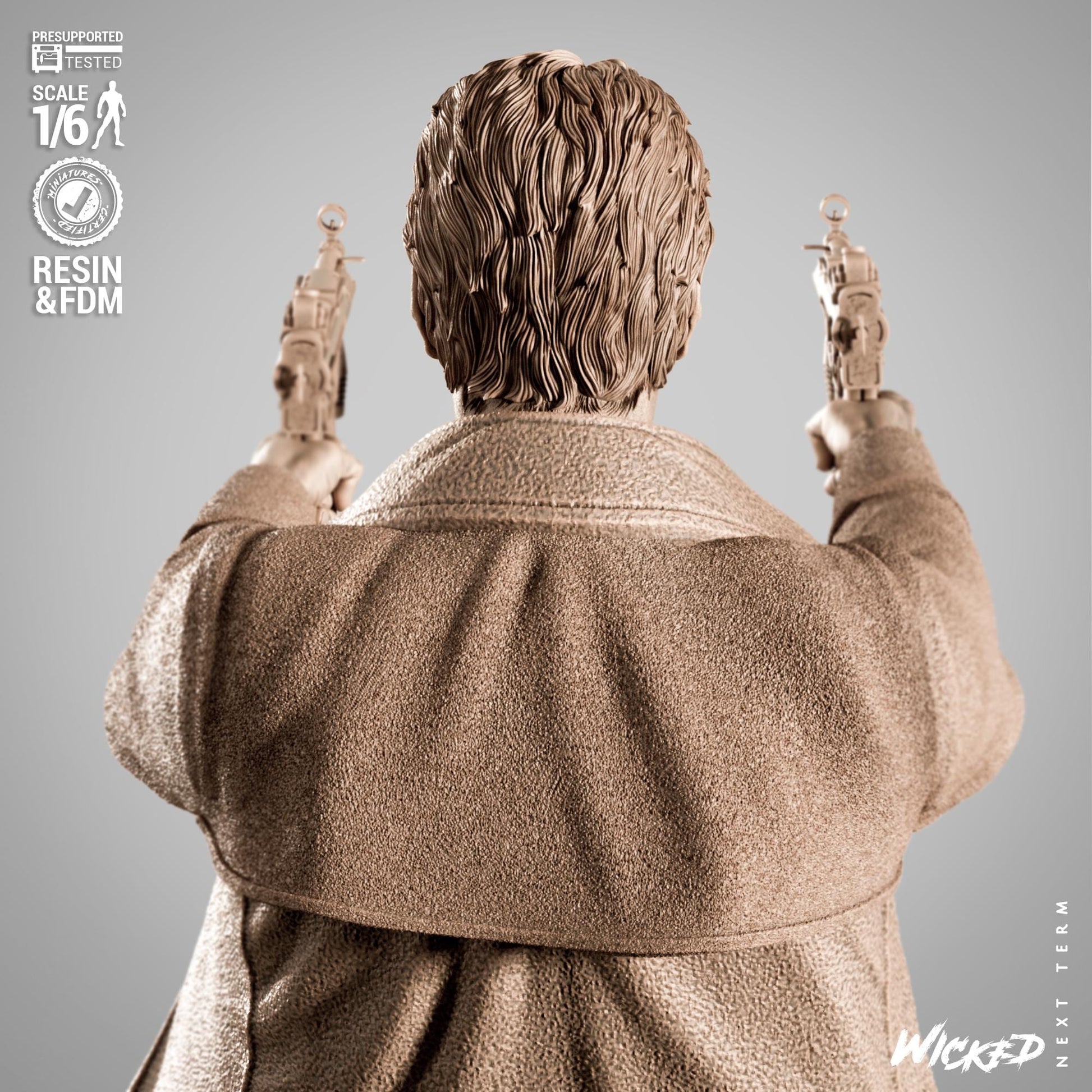 Neo Sculpture - UNPAINTED FAN ART - Wicked 3D Models