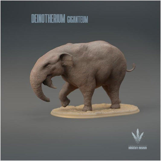 Deinotherium giganteum : Walking - UNPAINTED 3D Figurine - Miniature Museum