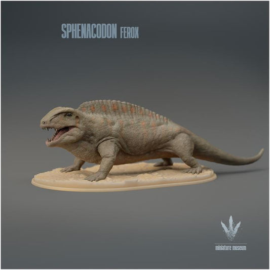 Sphenacodon ferox : The Wedge Point Tooth - UNPAINTED 3D Figurine - Miniature Museum