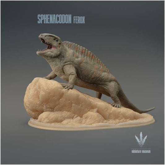 Sphenacodon ferox : Roar - UNPAINTED 3D Figurine - Miniature Museum