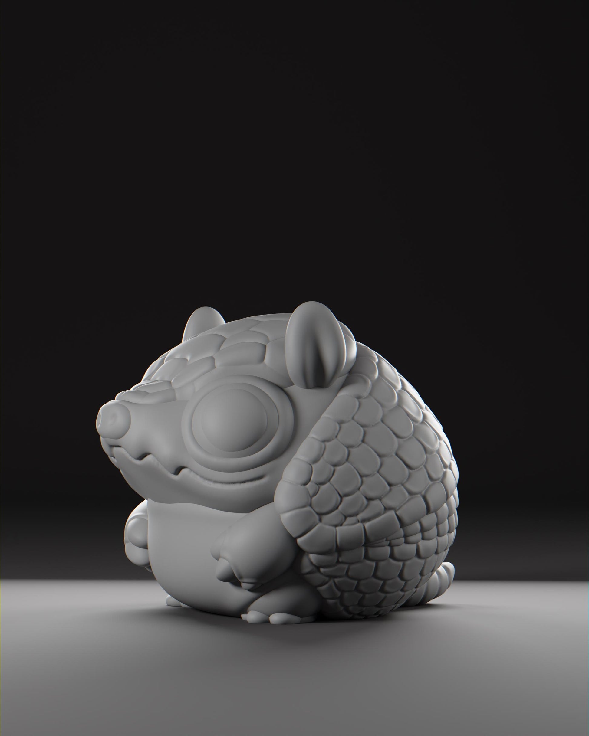 Rollii - UNPAINTED - Grumpii Art Toy