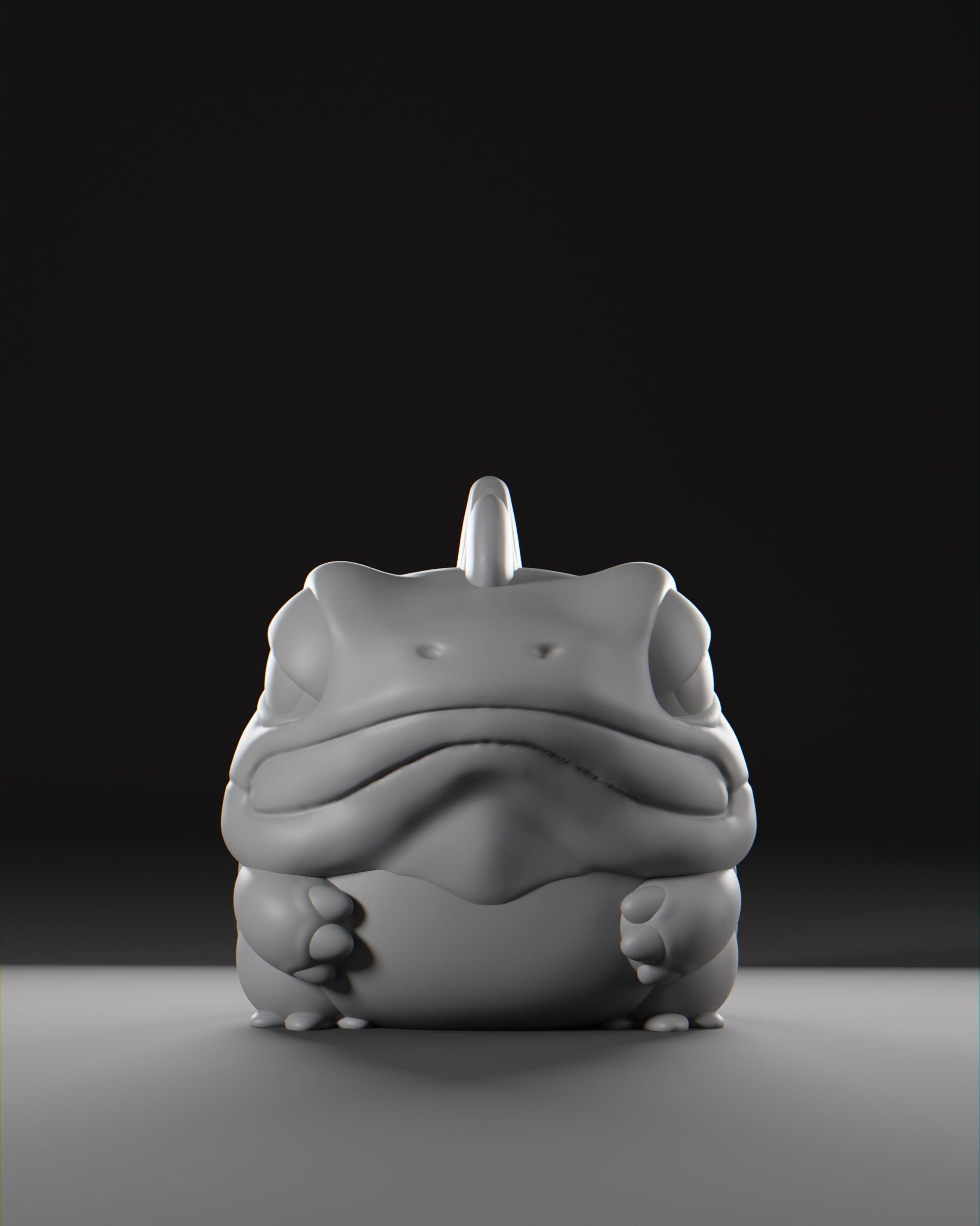 Basilii - UNPAINTED - Grumpii Art Toy