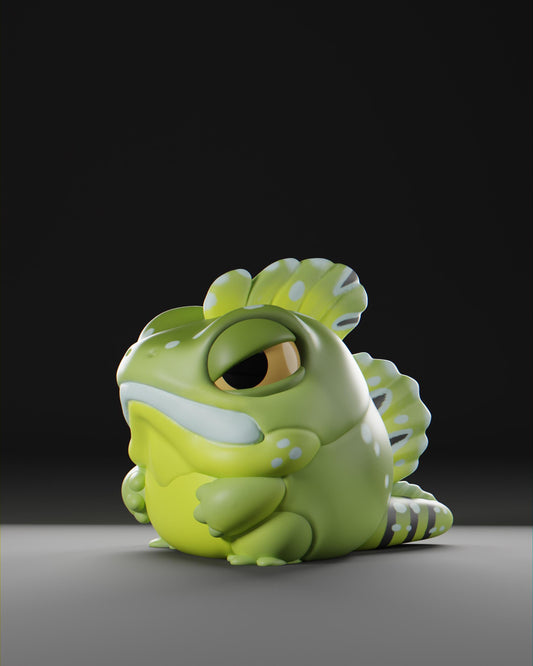 Basilii - UNPAINTED - Grumpii Art Toy