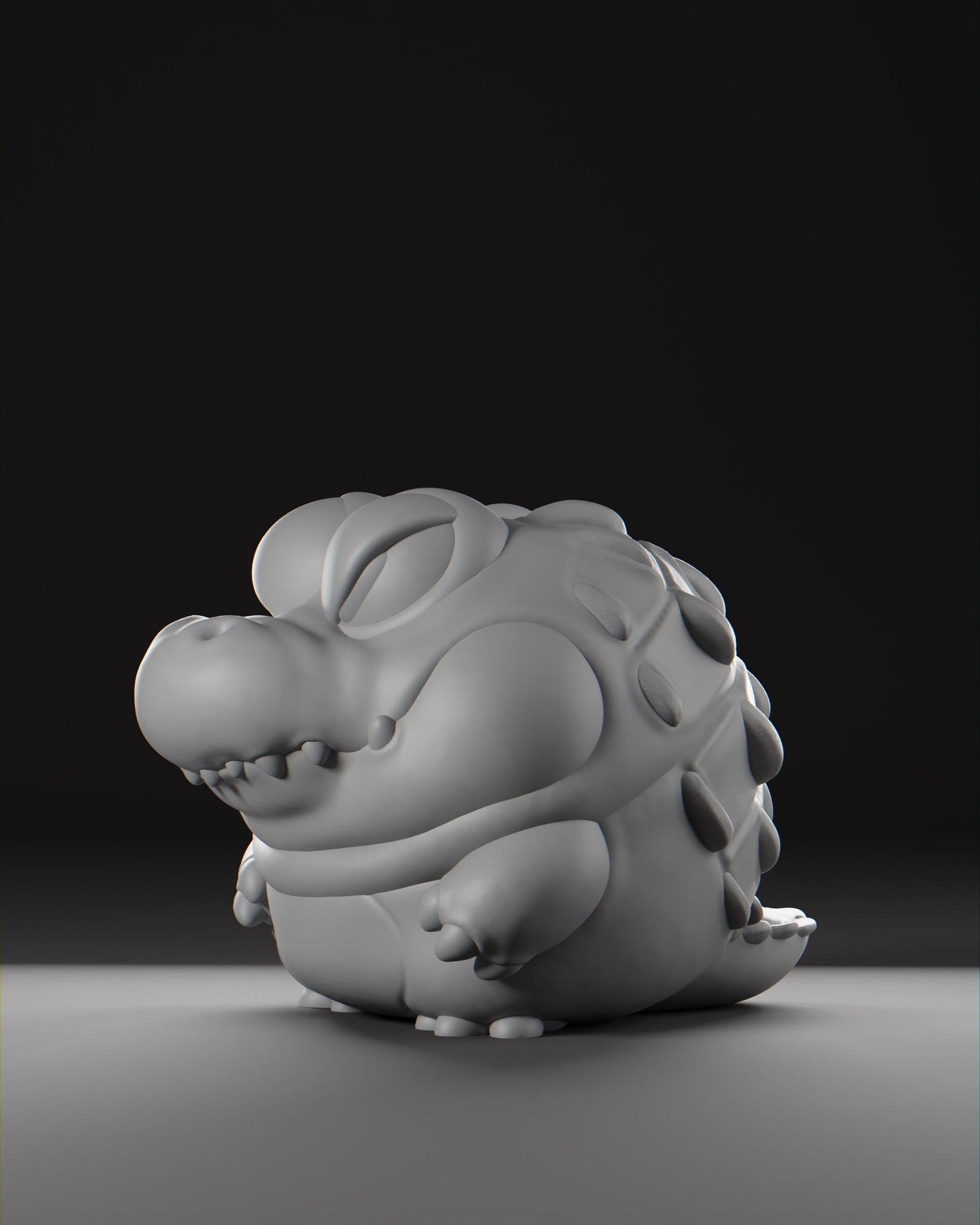 Caiiman - UNPAINTED - Grumpii Art Toy