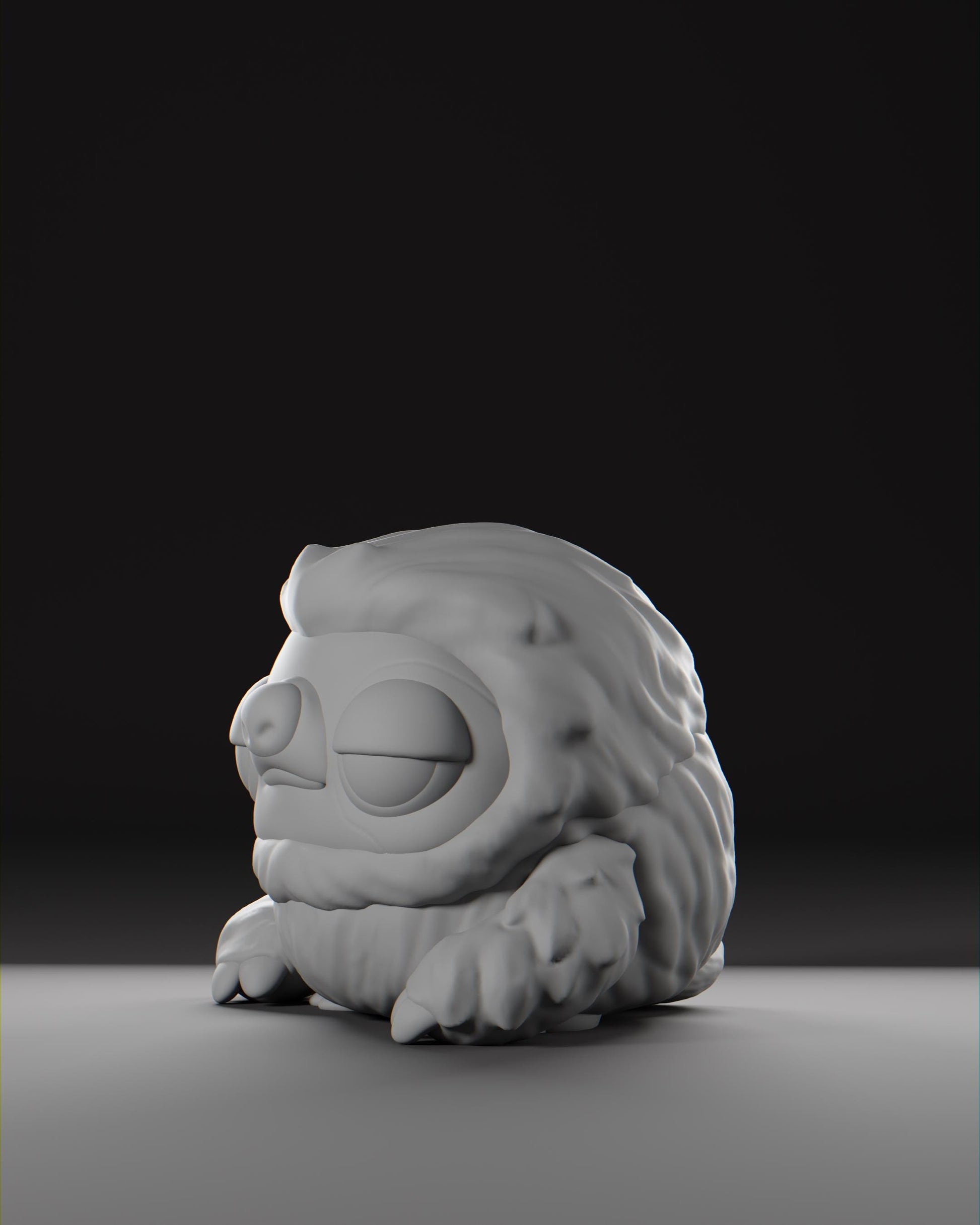 Lazii - UNPAINTED - Grumpii Art Toy