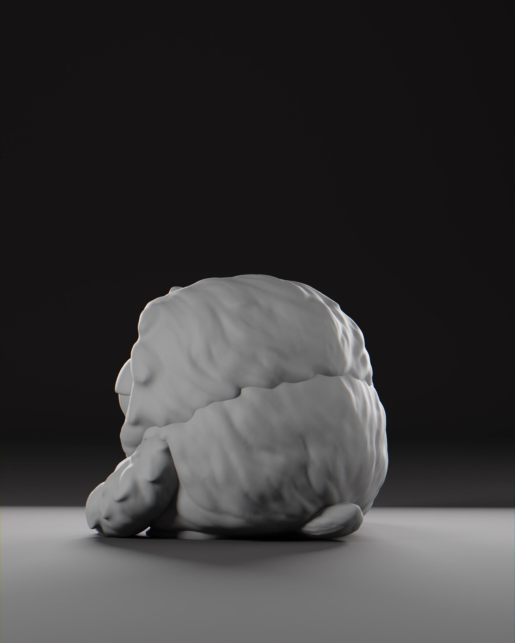 Lazii - UNPAINTED - Grumpii Art Toy