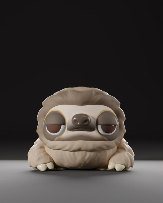 Lazii - UNPAINTED - Grumpii Art Toy