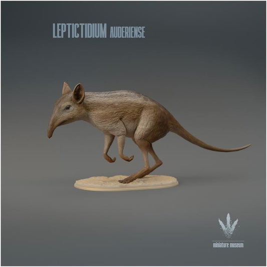 Leptictidium auderiense : The Prehistoric Shrew-like Mammal - UNPAINTED 3D Figurine - Miniature Museum