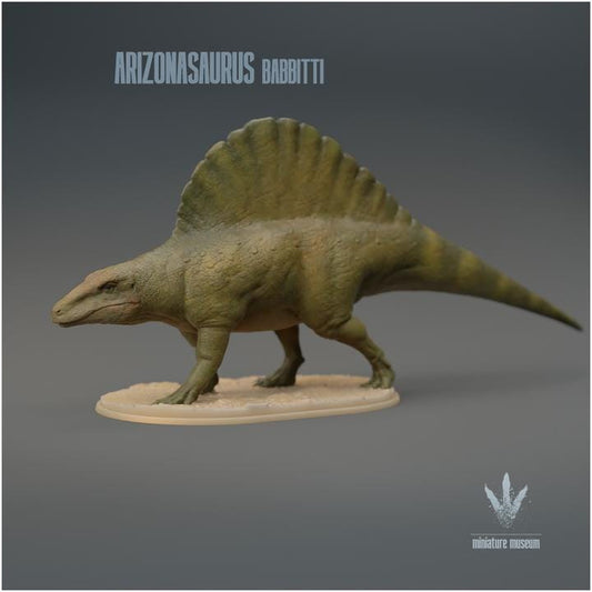 Arizonasaurus babbitti : The Lizard from Arizona - UNPAINTED 3D Figurine - Miniature Museum