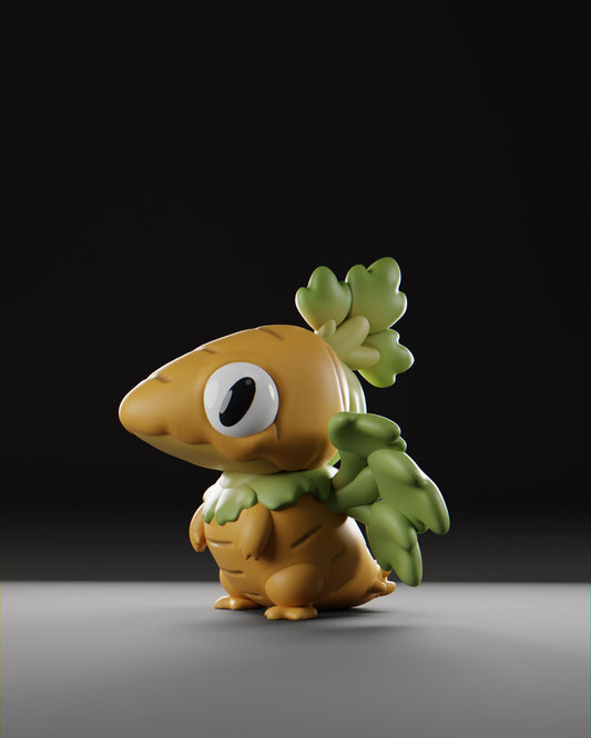 Drarrot - UNPAINTED 3D Resin Figure - Grumpii Art Toy