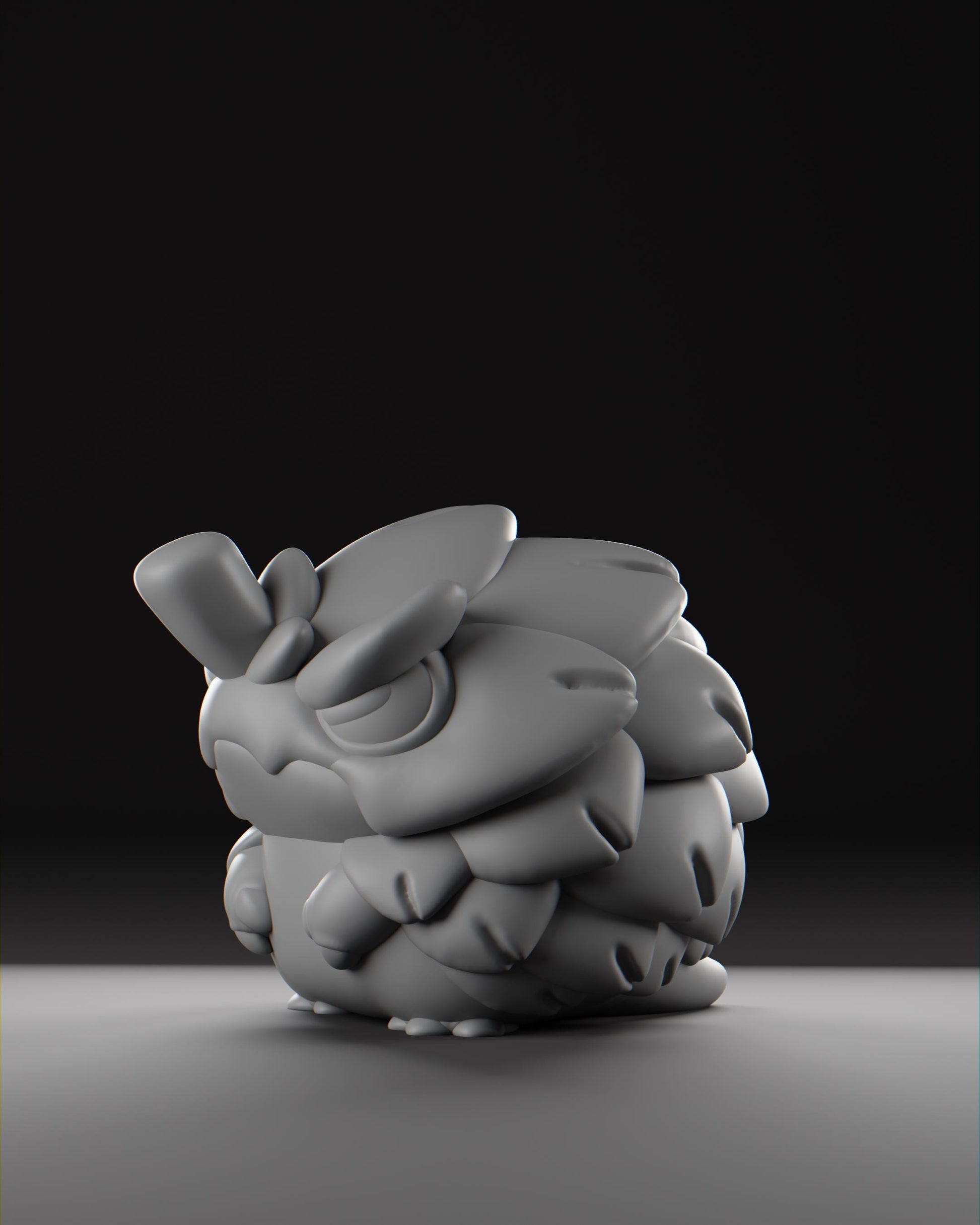 Chokii - UNPAINTED - Grumpii Art Toy
