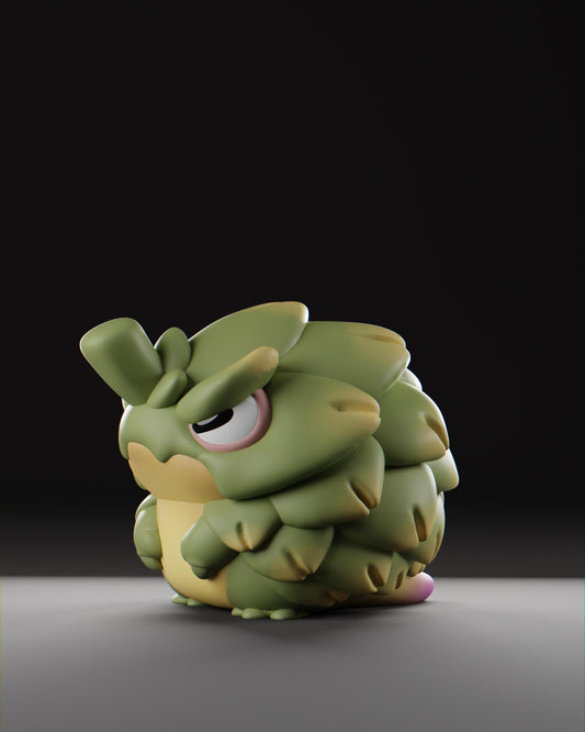 Chokii - UNPAINTED - Grumpii Art Toy