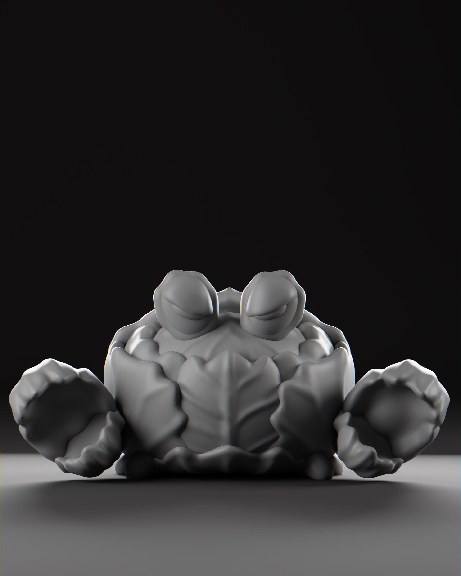 Crabbage - UNPAINTED - Grumpii Art Toy
