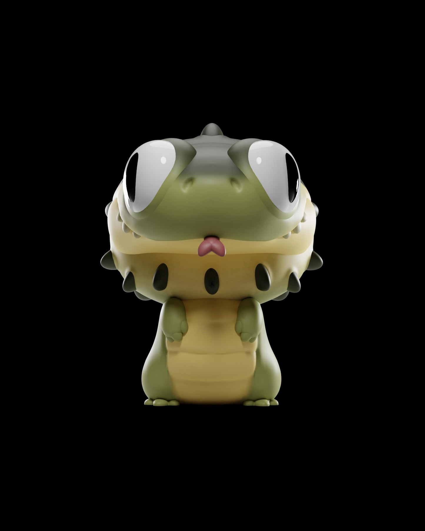 Puffii - UNPAINTED - Grumpii Art Toy