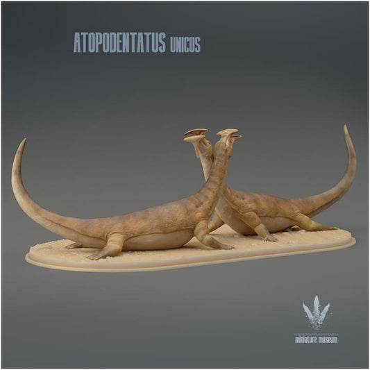 Atopodentatus unicus : Display - UNPAINTED 3D Resin Figure - Miniature Museum
