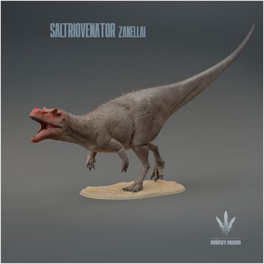 Saltriovenator zanellai : Roar - UNPAINTED 3D Resin Figure - Miniature Museum