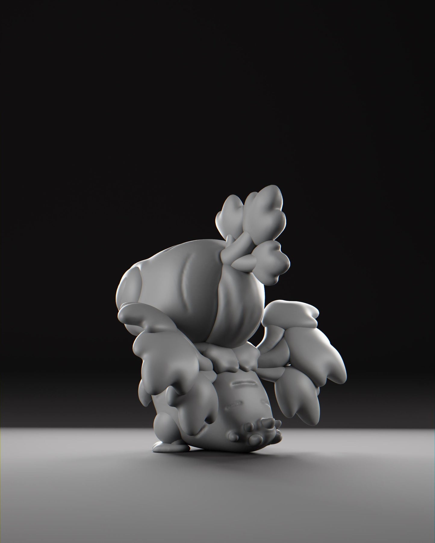 Drarrot - UNPAINTED 3D Resin Figure - Grumpii Art Toy