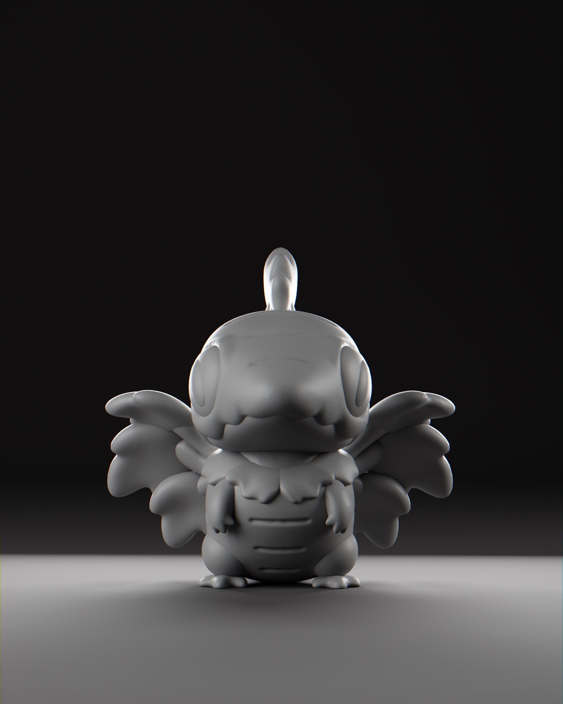 Drarrot - UNPAINTED 3D Resin Figure - Grumpii Art Toy