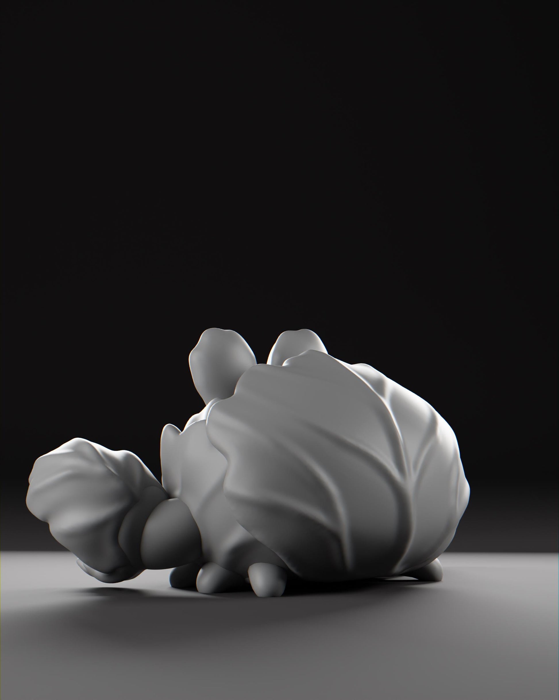 Crabbage - UNPAINTED - Grumpii Art Toy