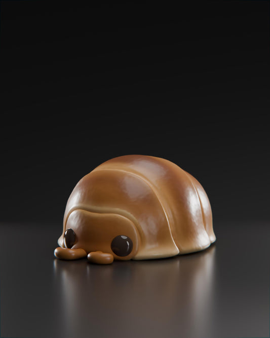 Isobread - UNPAINTED 3D Resin Figure - Grumpii Art Toy