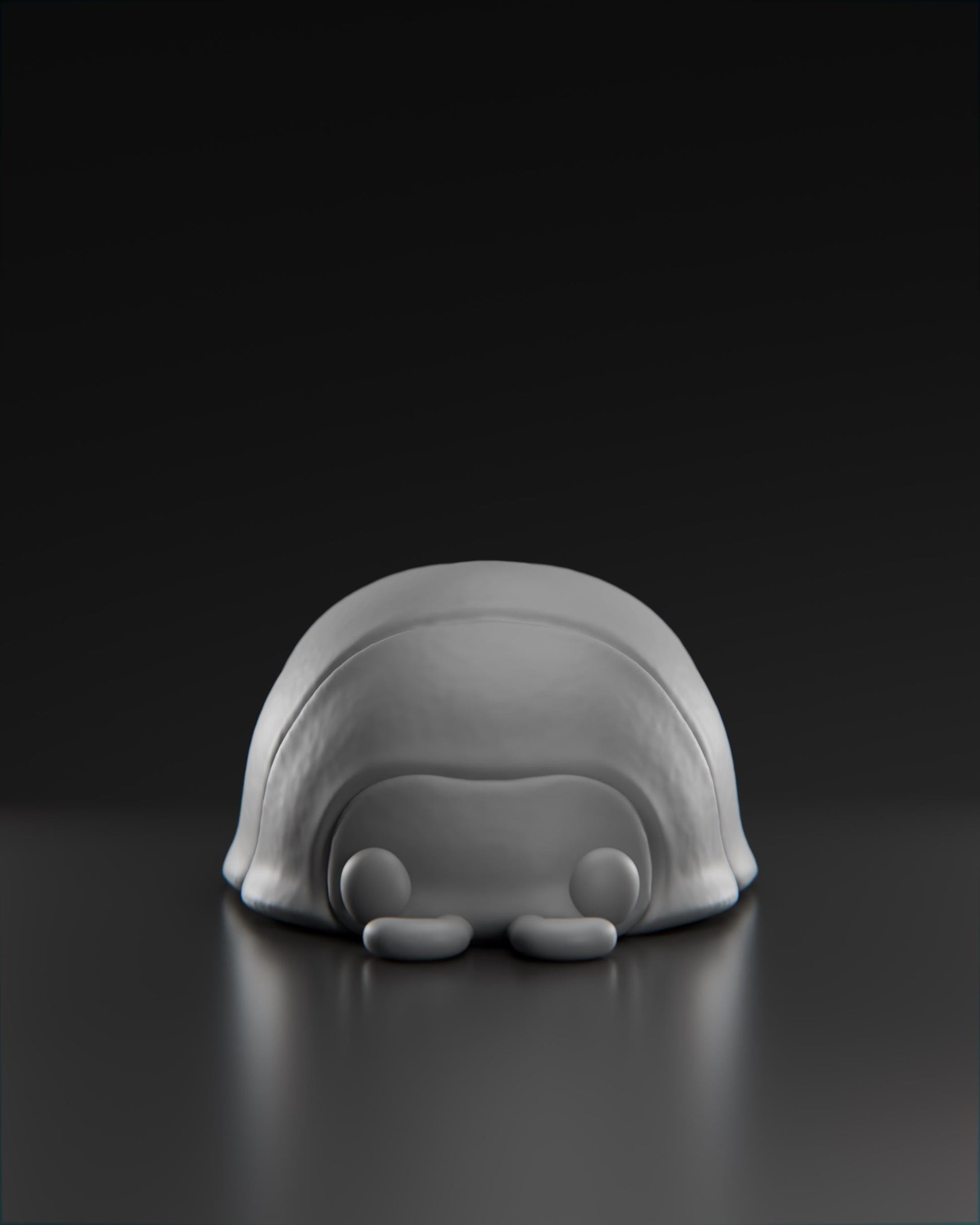 Isobread - UNPAINTED 3D Resin Figure - Grumpii Art Toy