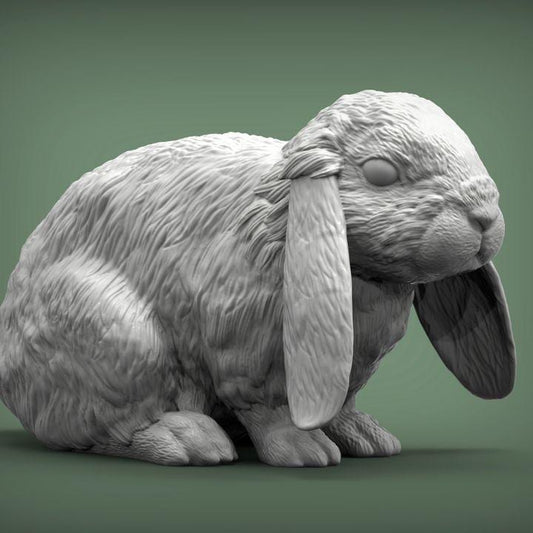 American Fuzzy Fop - UNPAINTED 3D resin figure - Alexander3dart