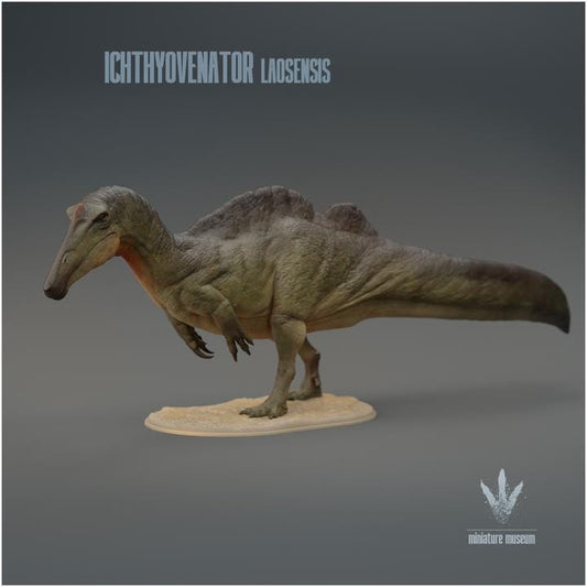 Ichthyovenator laosensis : The Fish Hunter - UNPAINTED 3D Resin Figure - Miniature Museum
