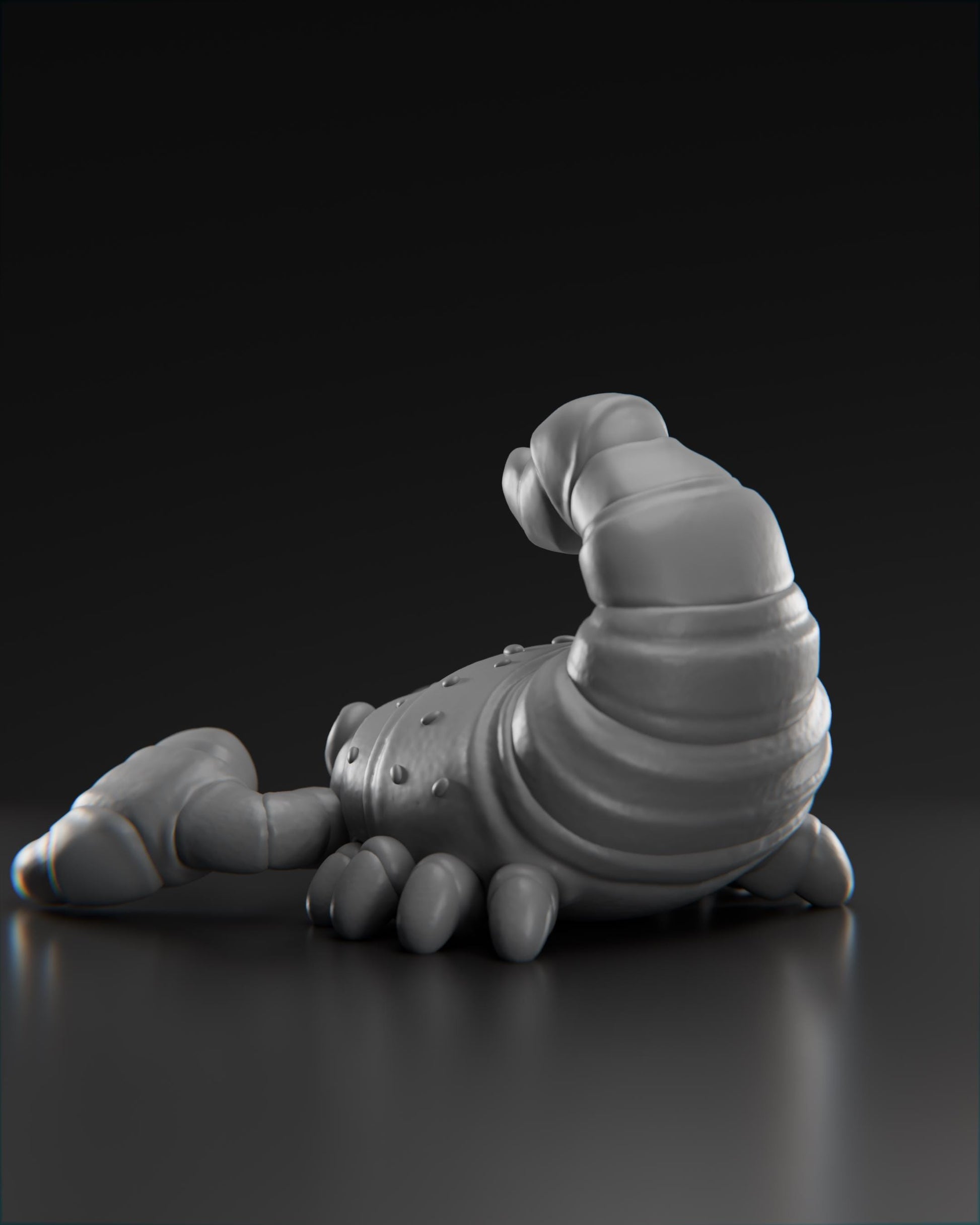 Scorssant - UNPAINTED 3D Resin Figure - Grumpii Art Toy