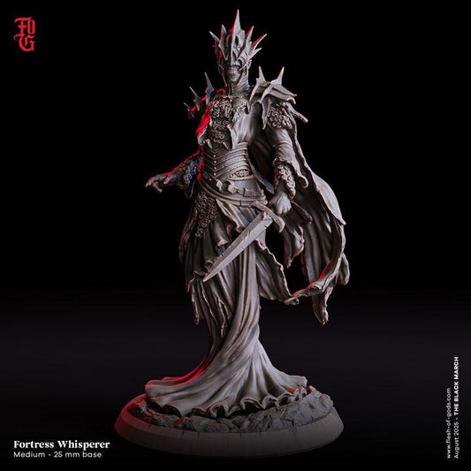 Fortress Whisperer - UNPAINTED 3D Figure - Flesh of Gods
