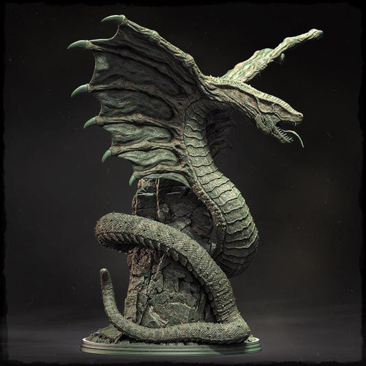 Iskarth, the Hooded Doom - UNPAINTED 3D Resin Figure - Evox Arts