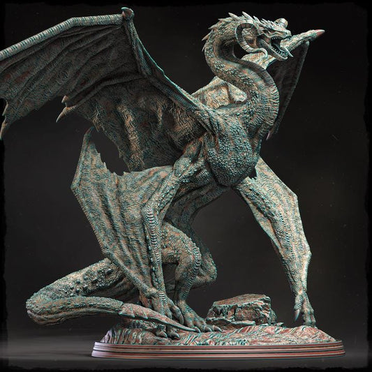 Vaelyxion, the Skyfather - UNPAINTED 3D Resin Figure - Evox Arts