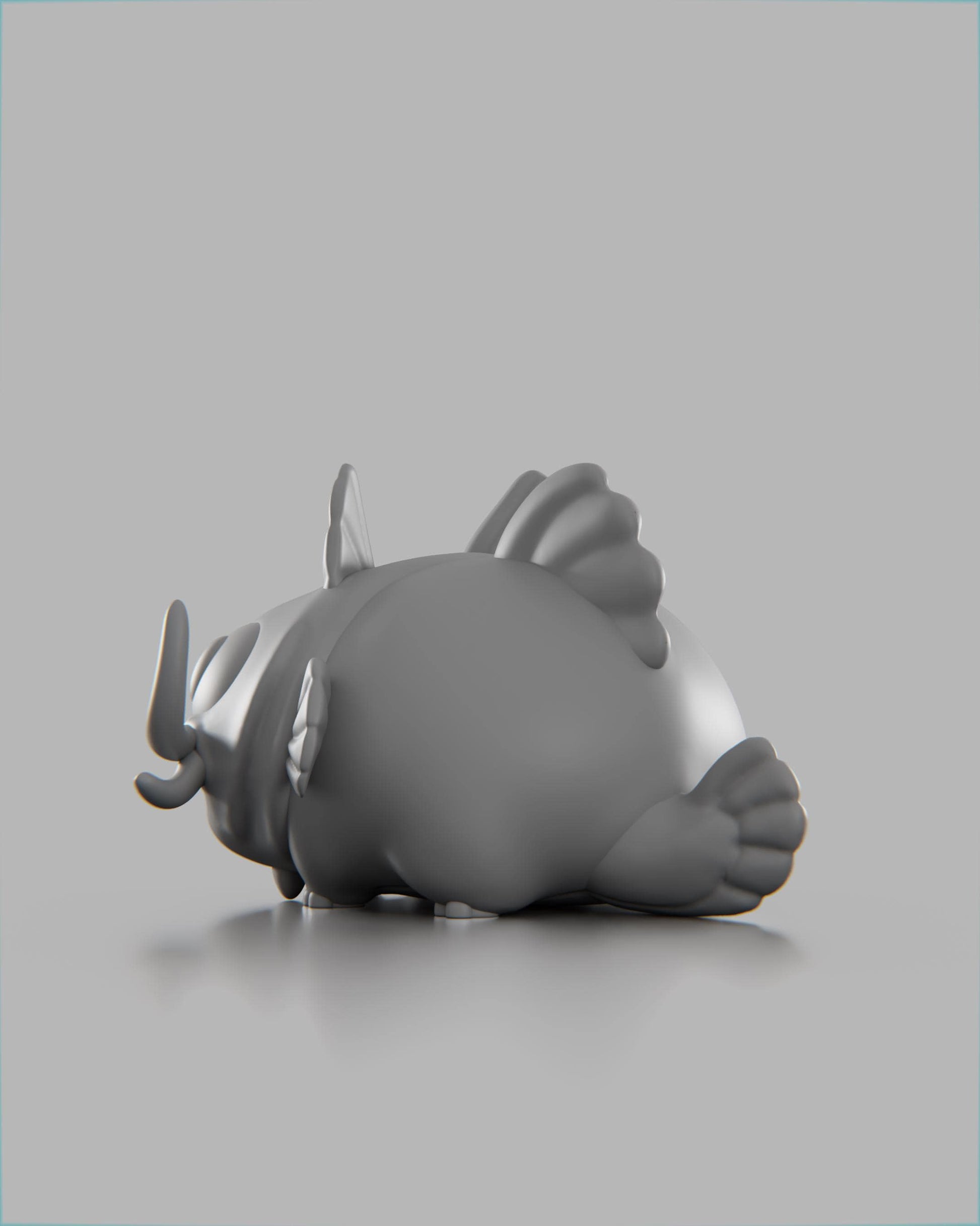 Catfish - UNPAINTED 3D Resin Figure - Grumpii Art Toy