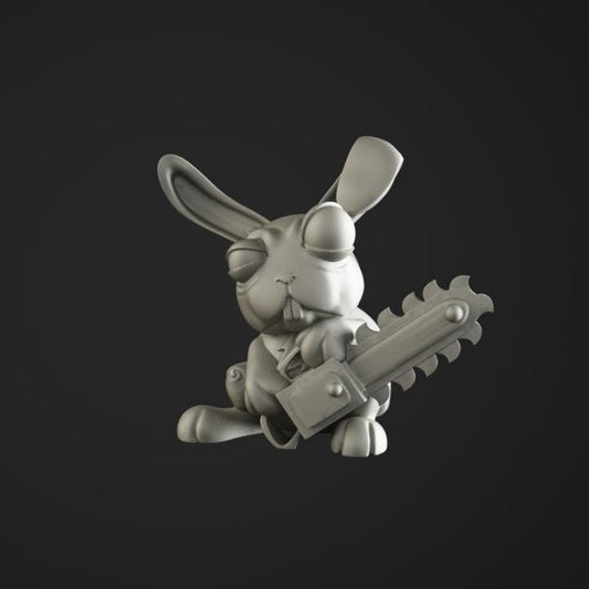 Bunnies - UNPAINTED 3D Resin Figure - Crosslances