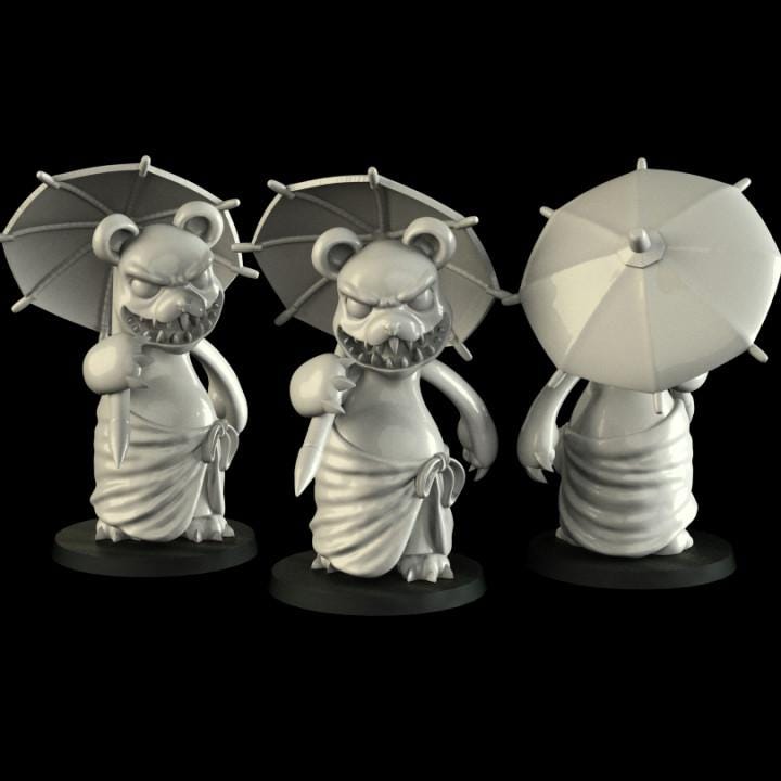 Pool Party - UNPAINTED 3D Resin Figure - Crosslances