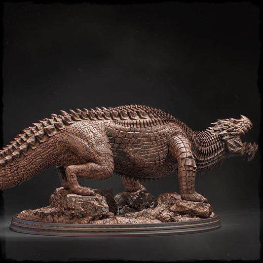 Alpine Drake - UNPAINTED 3D Resin Figure - Evox Arts