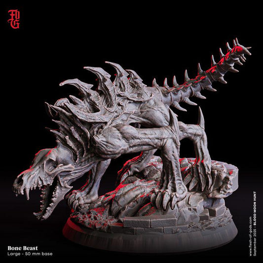 Bone Beast - UNPAINTED 3D Figure - Flesh of Gods