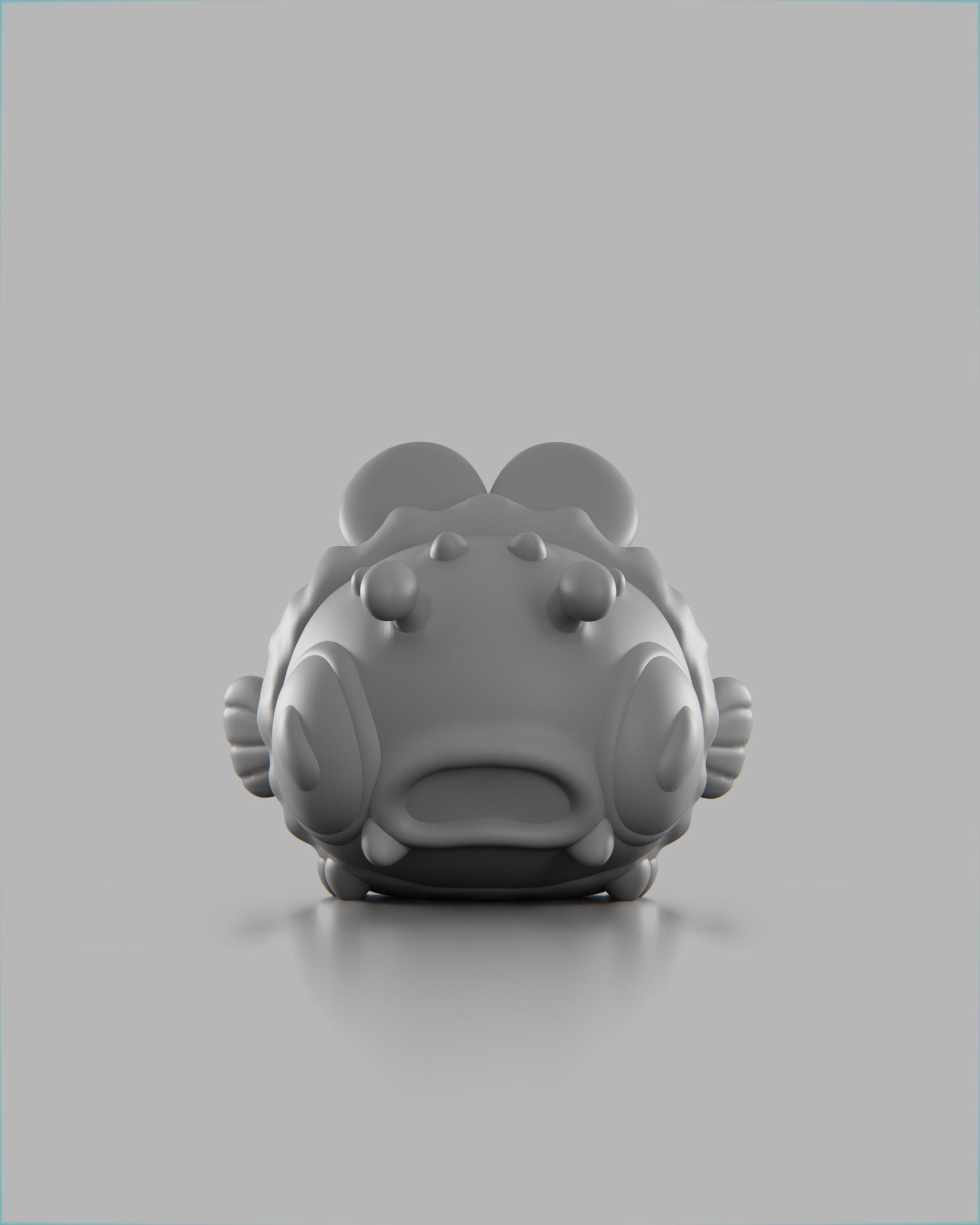 Puffeebee - UNPAINTED 3D Resin Figure - Grumpii Art Toy