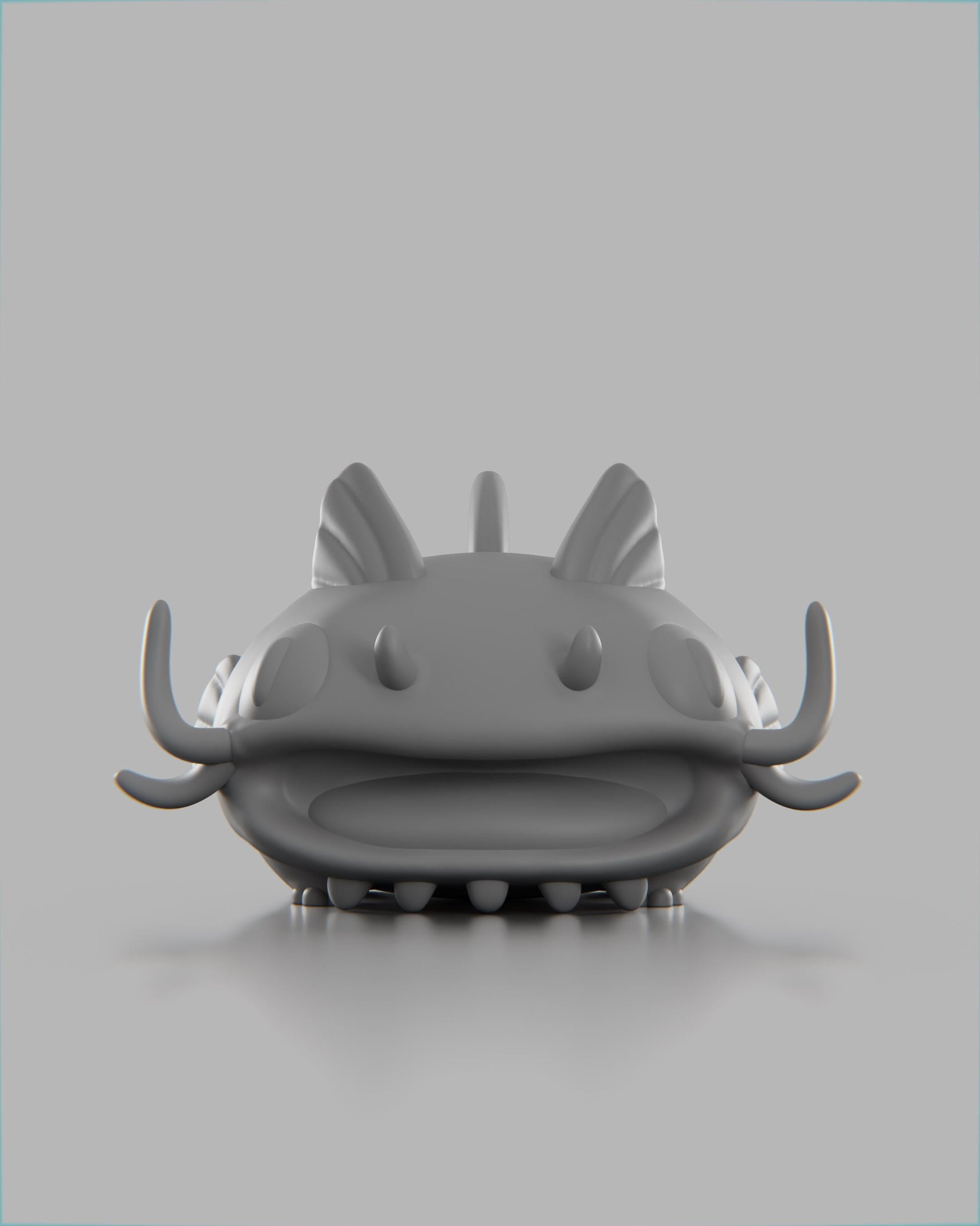 Catfish - UNPAINTED 3D Resin Figure - Grumpii Art Toy