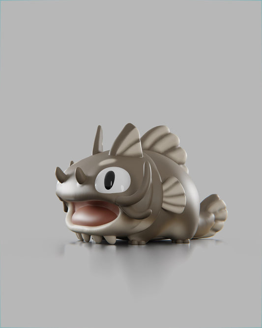 Catfish - UNPAINTED 3D Resin Figure - Grumpii Art Toy