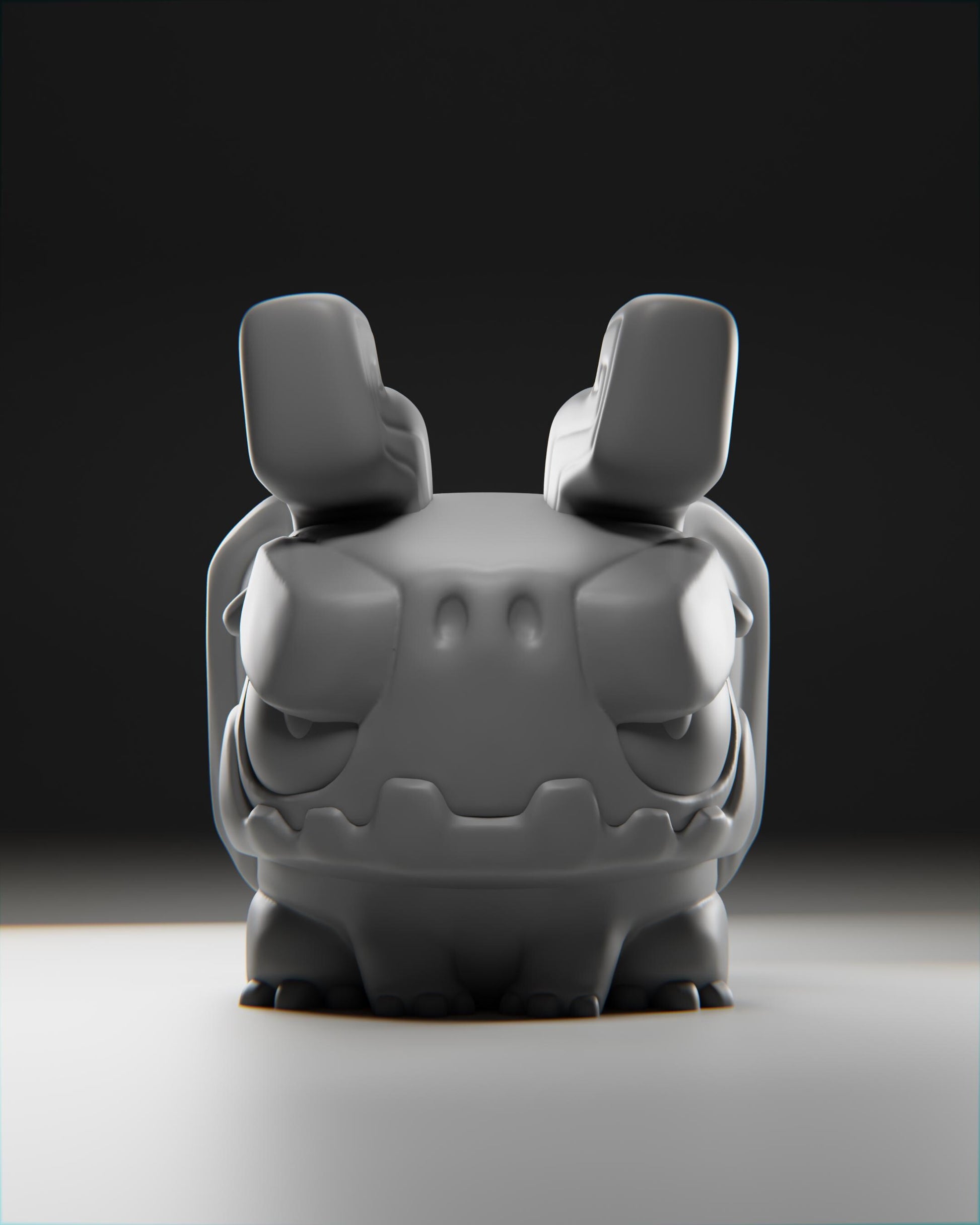 Gargoylii - UNPAINTED 3D Resin Figure - Grumpii Art Toy