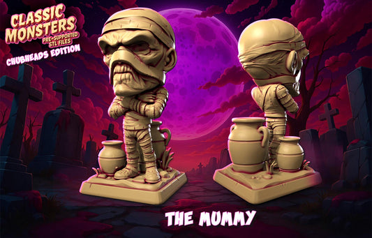 The Mummy Chubhead - FAN ART Classic Monster Collection - Heroes and Beasts
