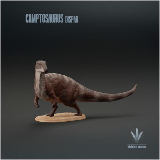 Camptosaurus dispar : The Flexible Lizard - UNPAINTED 3D Resin Figure - Miniature Museum