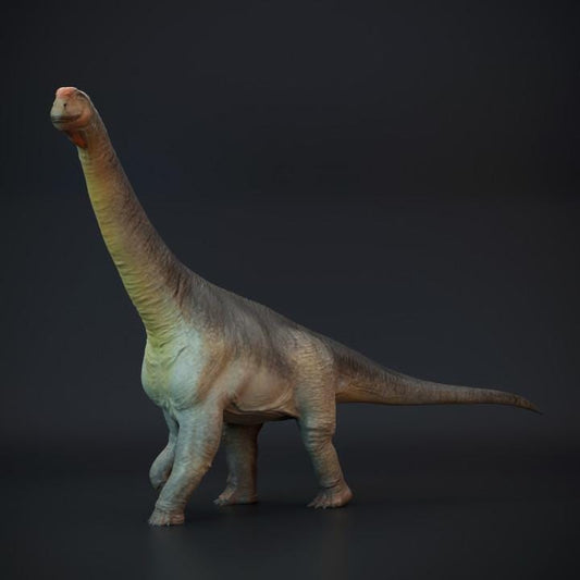 Camarasaurus walking - dinosaur sauropod - UNPAINTED 3D Resin Figure - Dino and Dog Miniatures