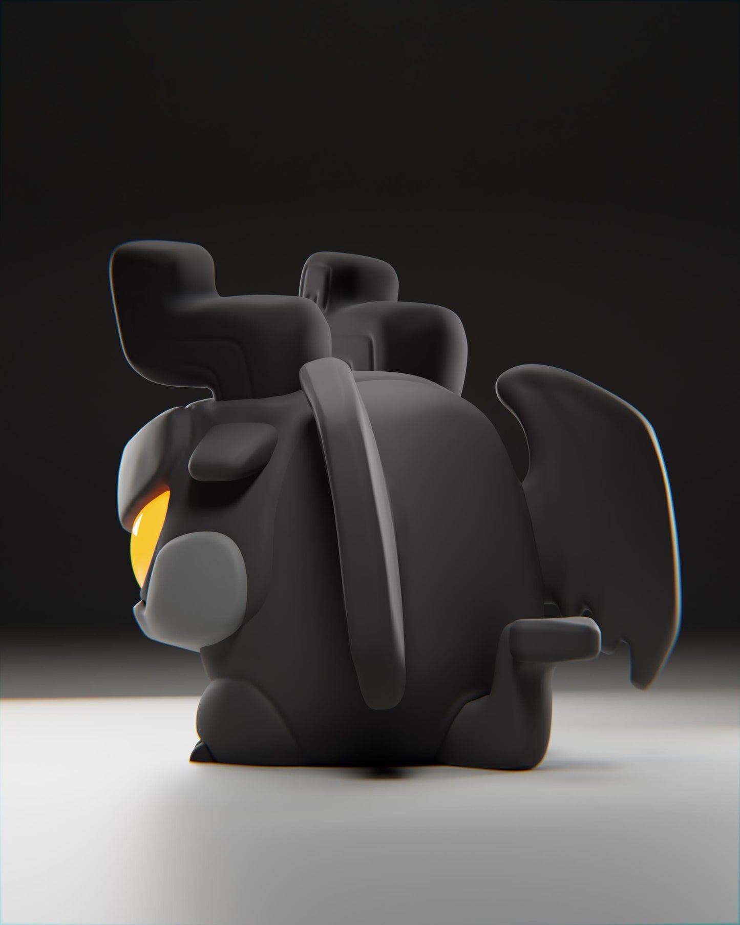 Gargoylii - UNPAINTED 3D Resin Figure - Grumpii Art Toy