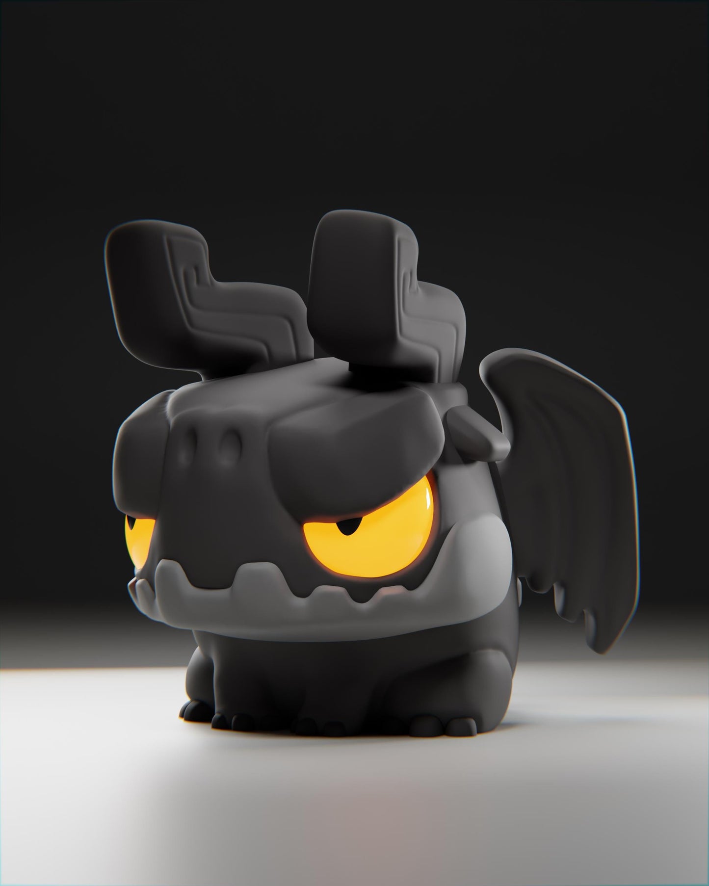 Gargoylii - UNPAINTED 3D Resin Figure - Grumpii Art Toy
