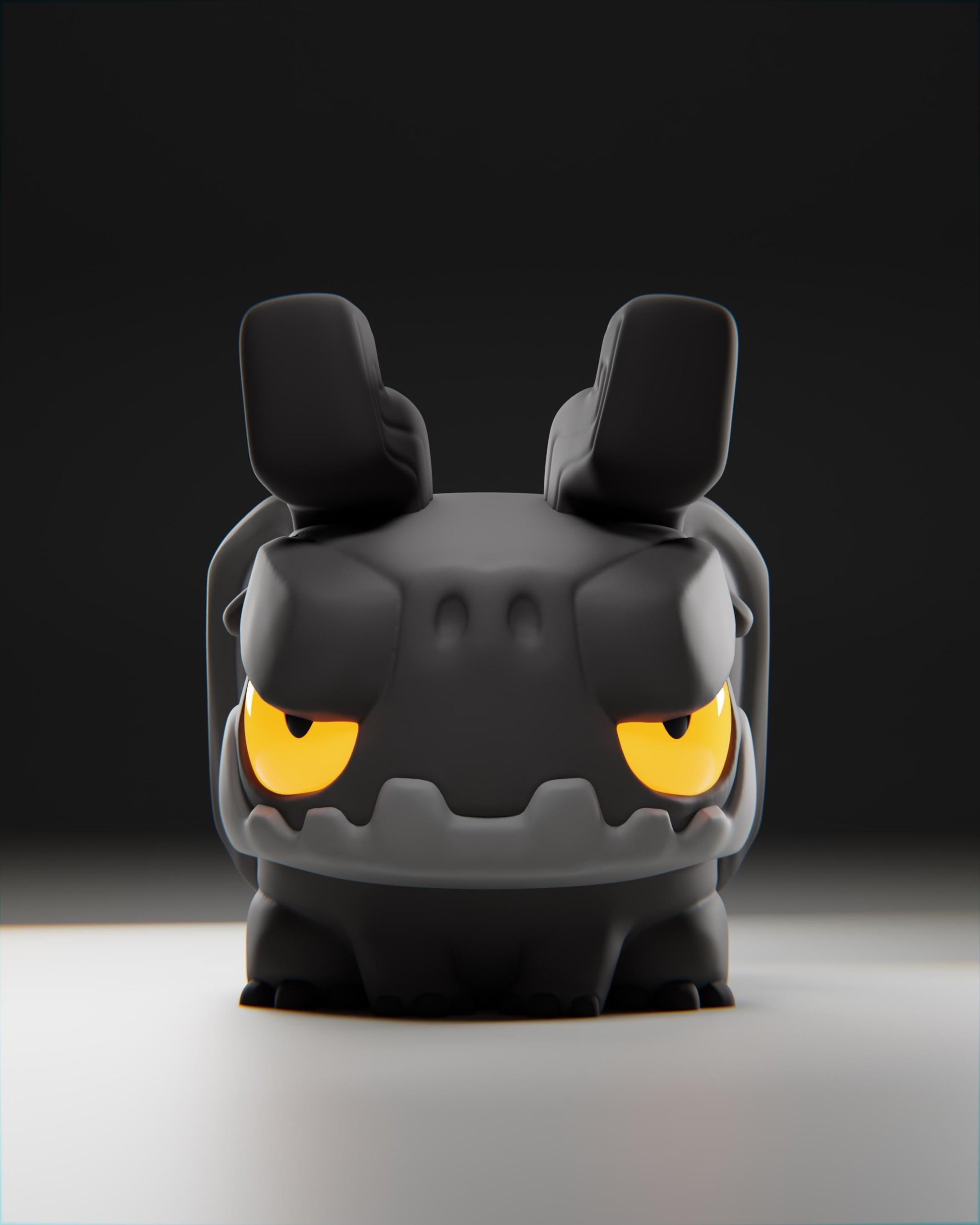 Gargoylii - UNPAINTED 3D Resin Figure - Grumpii Art Toy