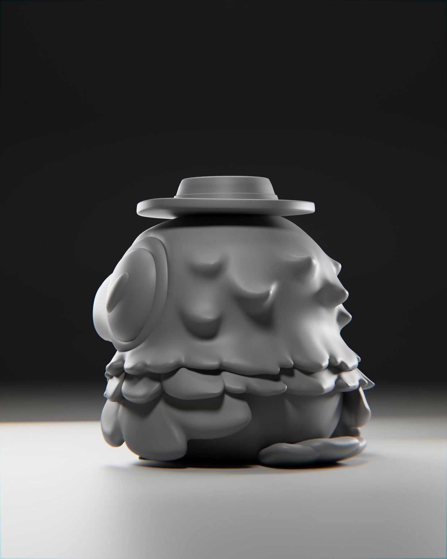 Plague Crow - UNPAINTED 3D Resin Figure - Grumpii Art Toy