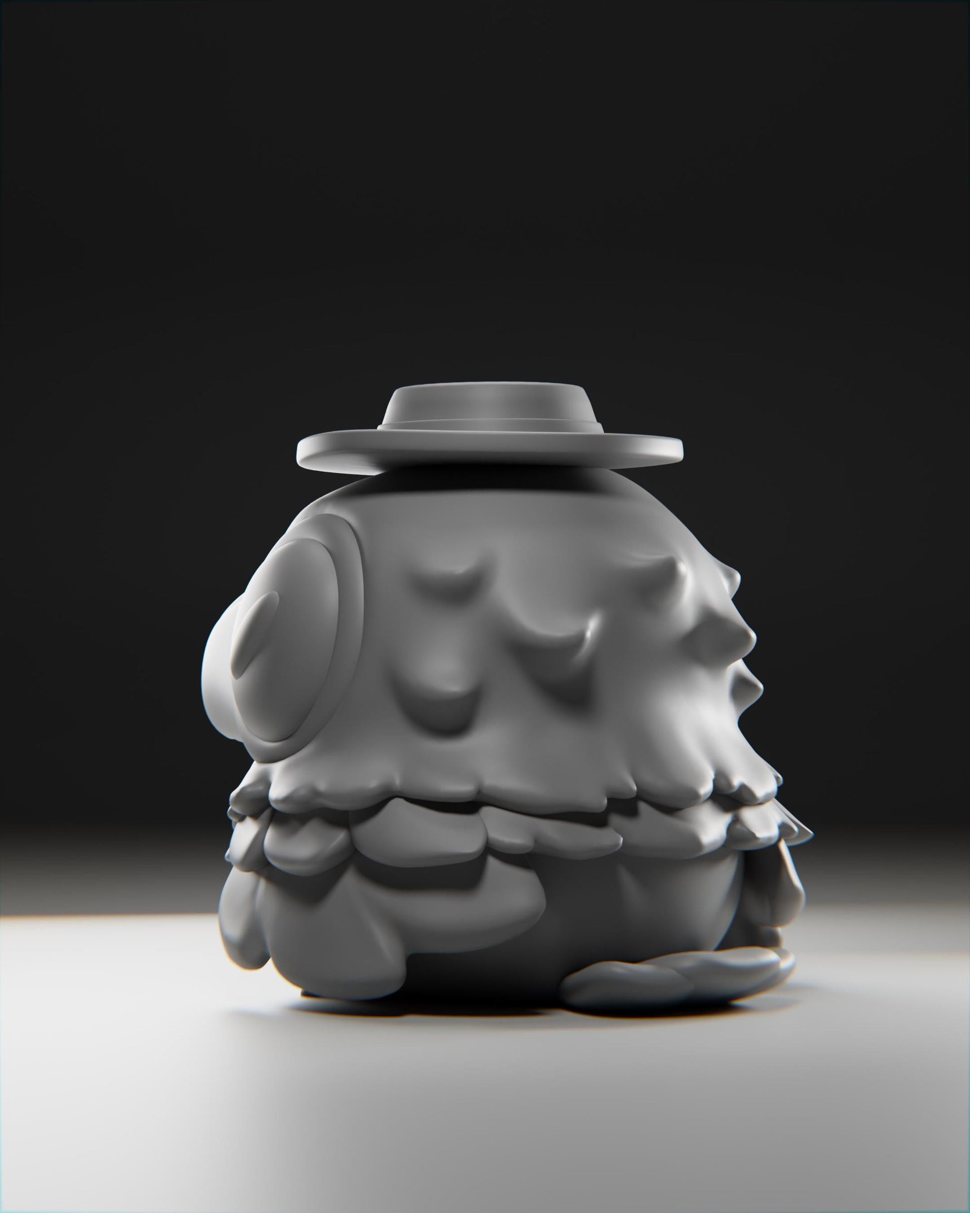 Plague Crow - UNPAINTED 3D Resin Figure - Grumpii Art Toy