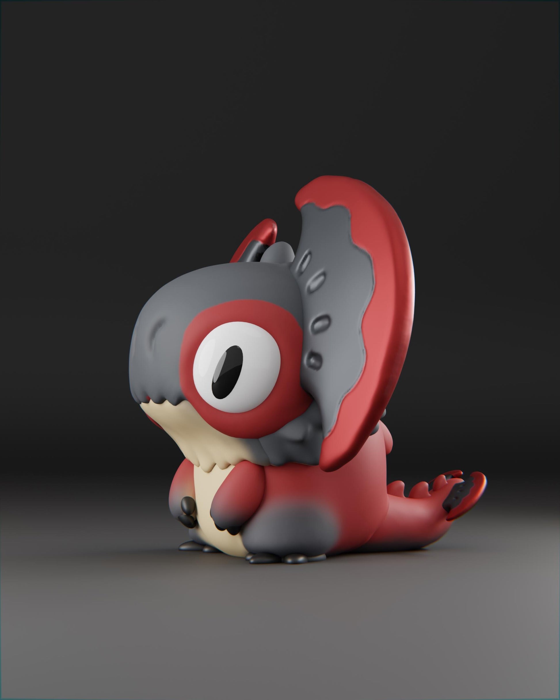 Oxdrekii - UNPAINTED 3D Resin Figure - Grumpii Art Toy